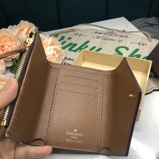Ví ngắn mini l.v cúc màu fullbox