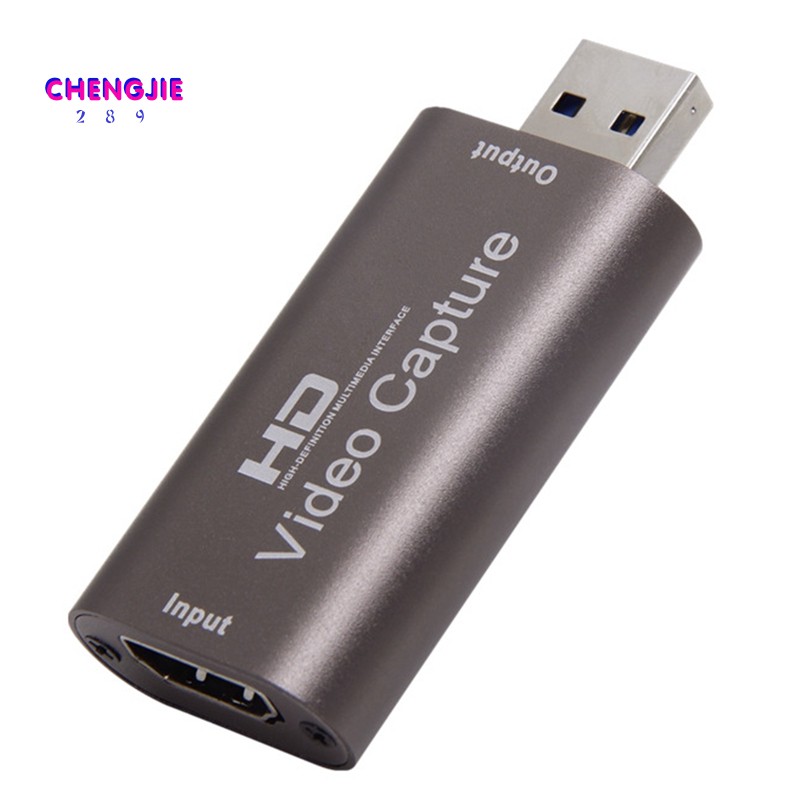 Card Video Chuyển Đổi Usb 3.0 Hdmi-Compatible 1080p 60hz Cho Vlc Obs Amap