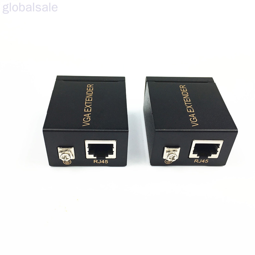 Bộ 2 đầu nối dài chuyển đổi VGA 60M sang Lan Ethernet cho KTV