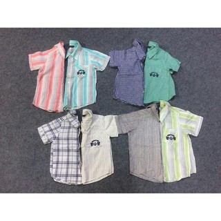 Áo sơ mi xuất HÀN HUNT KIDS