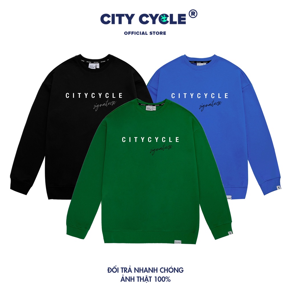 Áo sweater local brand Clab Winter City Cycle nỉ bông form rộng oversize unisex