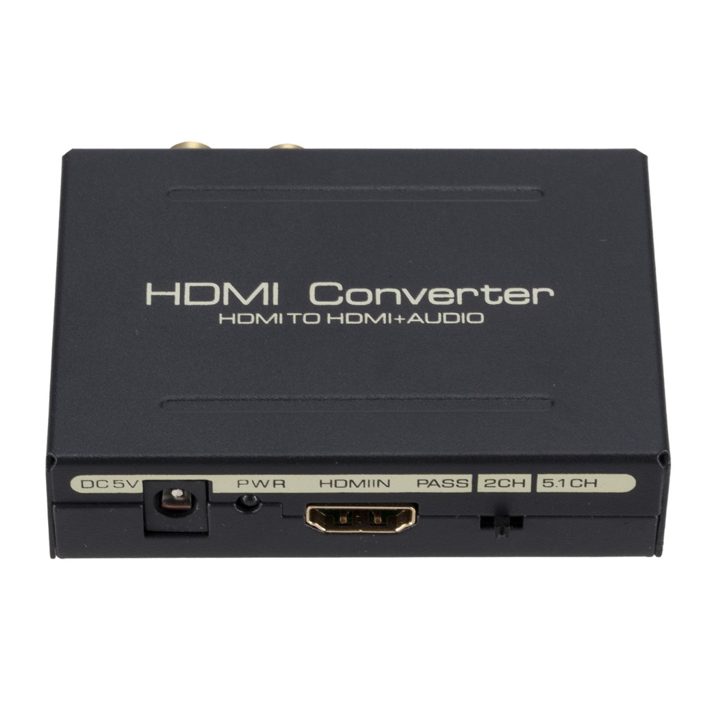 Bộ chia âm thanh HDMI / HDMI sang HDMI + Audio RCA Fiber Audio HD 1080P | BigBuy360 - bigbuy360.vn