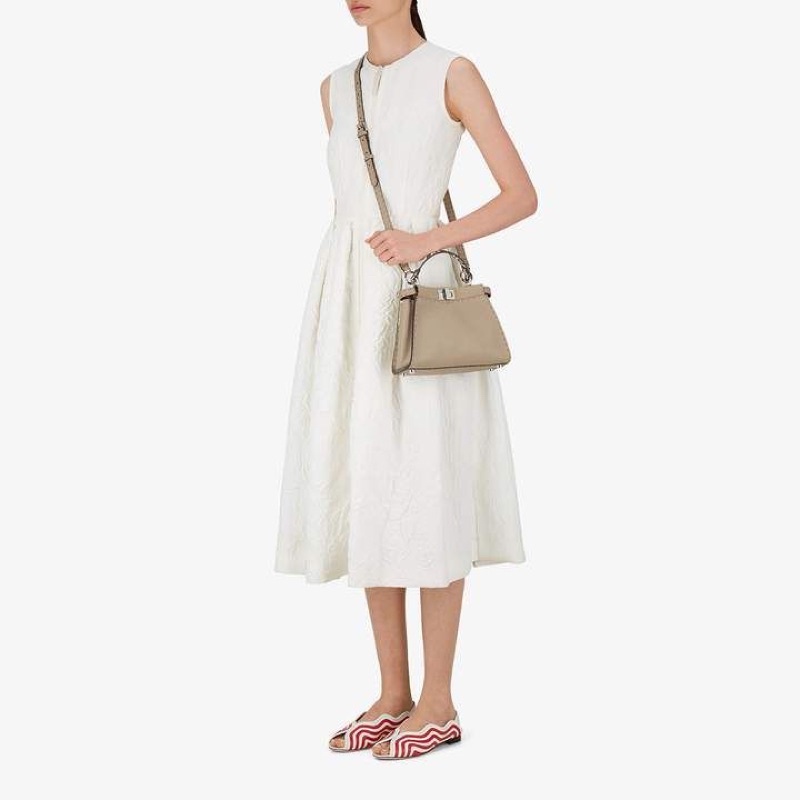 Túi si da thật Fendi