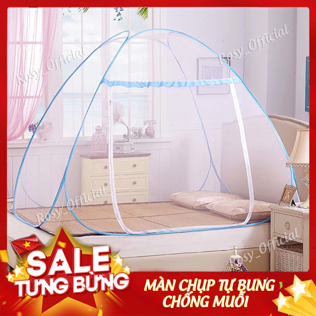 Màn Chụp Gia Đình 1m8-2m Tự Bung Chống Muỗi Hiệu Quả Chất Liệu Cao Cấp Bảo Hành 1 Năm