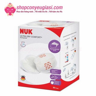 Lót thấm sữa nuk hộp 60 cái