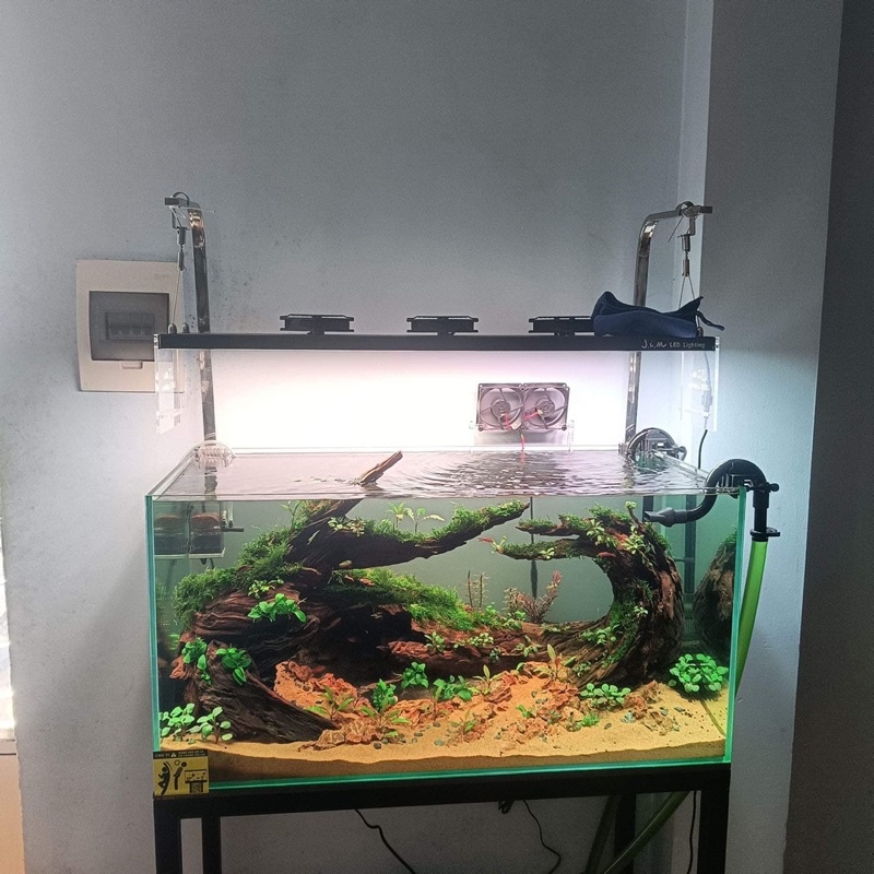 Giá treo đèn thuỷ sinh inox 304 - chân treo đèn hồ thuỷ sinh hồ cá