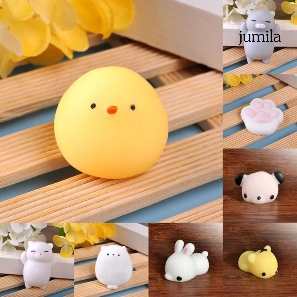 Đồ Chơi Nắn Bóp Đàn Hồi Giảm Căng Thẳng Hình Động Vật Dễ Thương