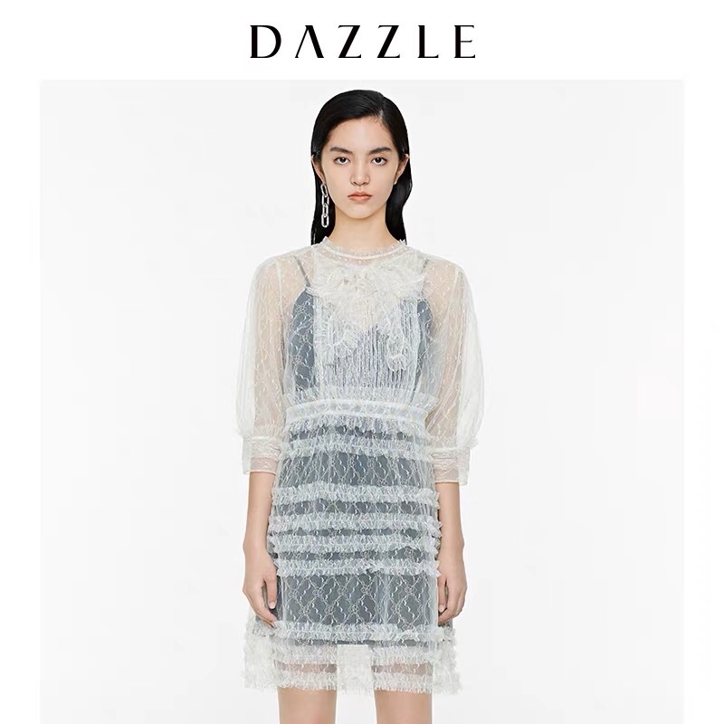 Đầm ren lưới Dazzle
