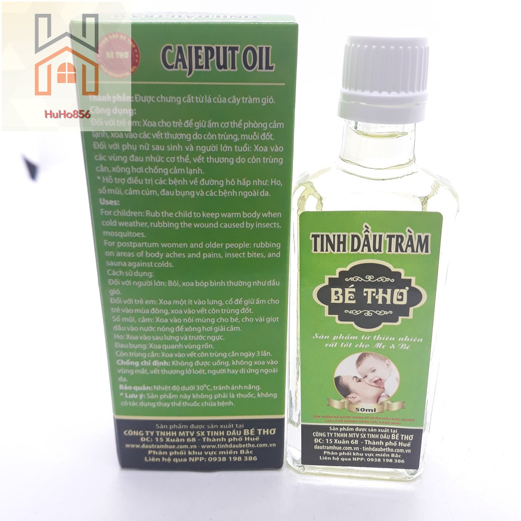 Tinh Dầu Tràm Bé Thơ - Sản Phẩm Từ Tự Nhiên 50ml