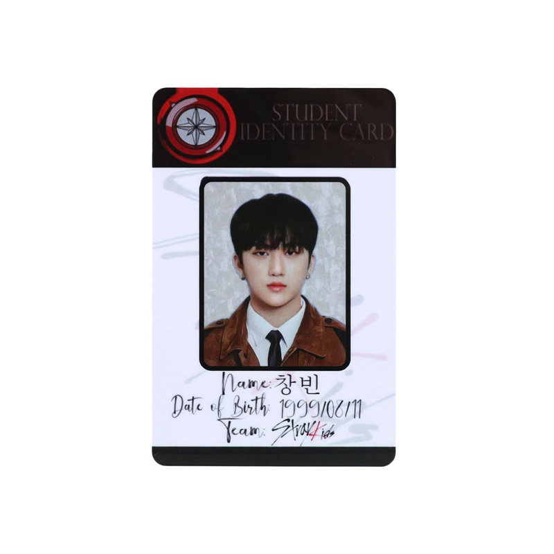 1 Thẻ Tên Bằng PVC Cho Fan Nhóm Nhạc KPOP STRAY KIDS