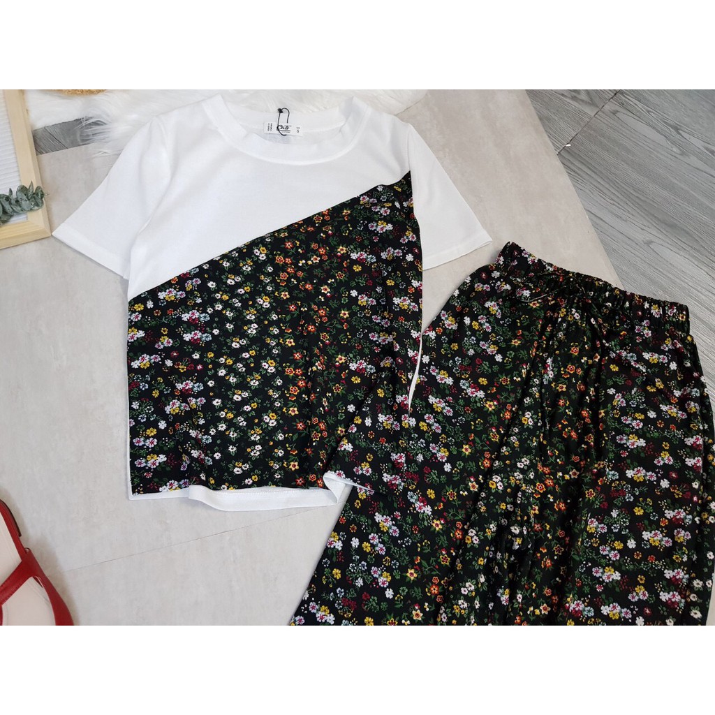 Sét Áo Và Quần Bi Hoa Cati