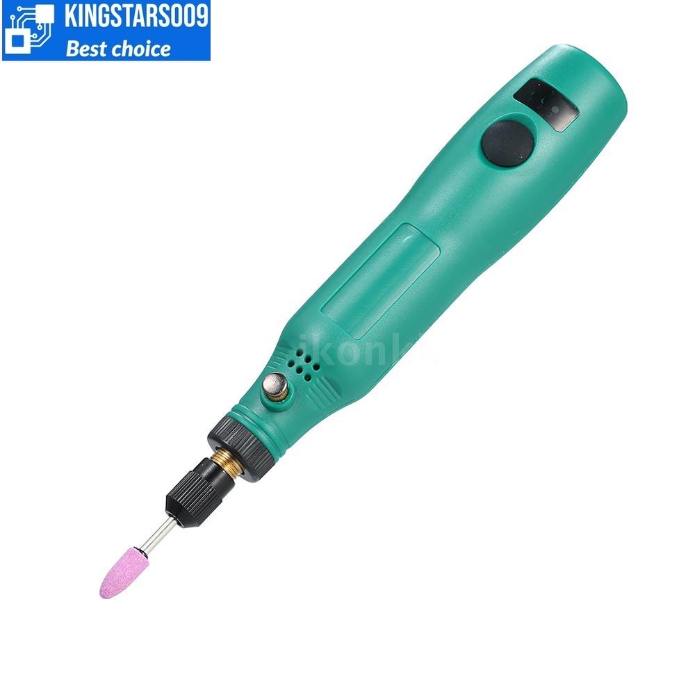 Máy khắc mài đa năng mini dùng pin sạc USB 5V kèm phụ kiện