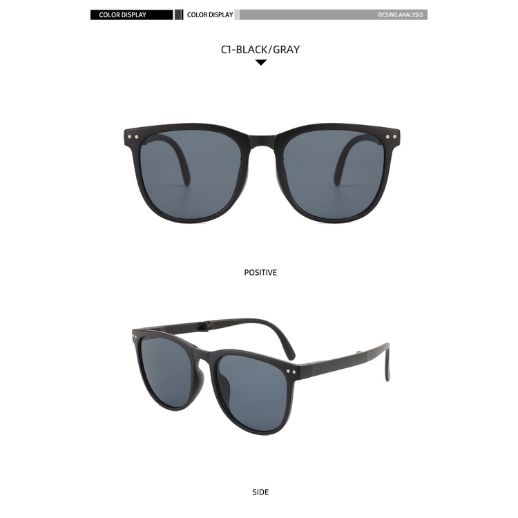 Kính mát gấp gọn thời trang 2021