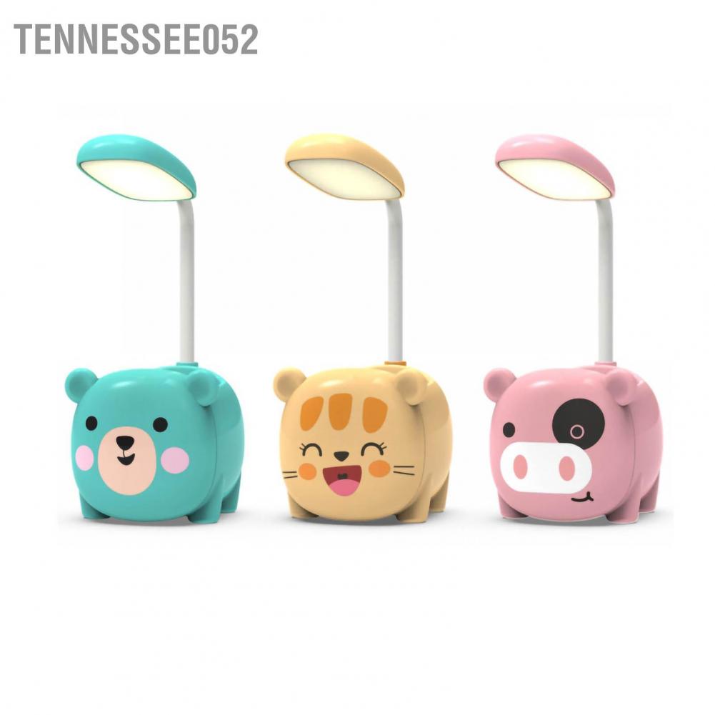 🌷Hàng Sẵn Đèn học để bàn chống cận hoạt hình dễ thương Sạc USB ống gập