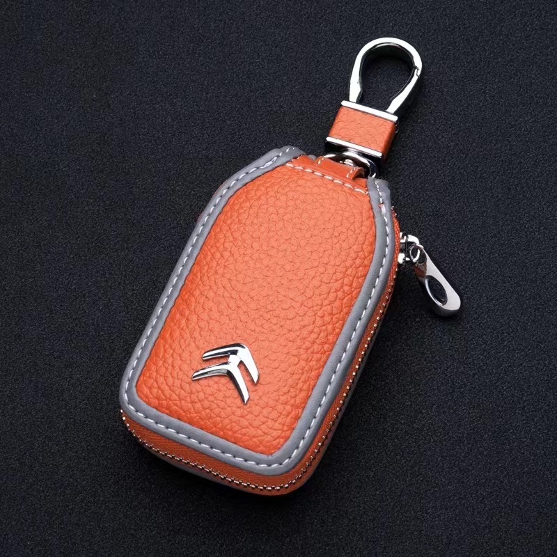 Bao Da Bảo Vệ Chìa Khóa Thông Minh Cho Xe Hơi Citroen DS C1 C2 C3 C4 C4L Picasso Elysee