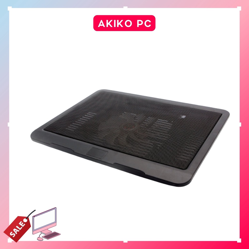 Đế Tản Nhiệt 1 fan cho laptop máy tính 14 15 16 17 inch AKIKO AKN19