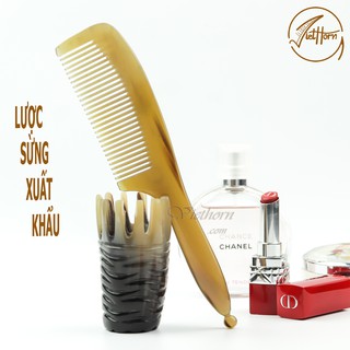 Lược chải tóc kết hợp day ấn huyệt đạo VIETHORN chăm sóc tóc, day ấn huyệt đạo giúp lưu thông khí huyết.