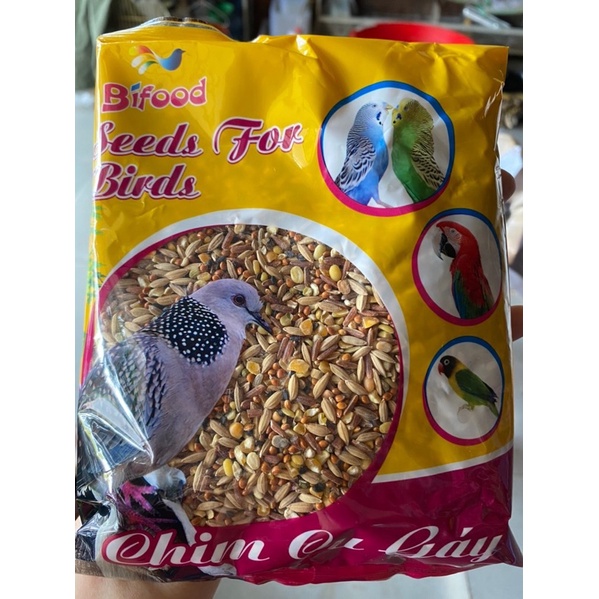 Ngũ cốc cho chim cu gáy Bifood-400gr