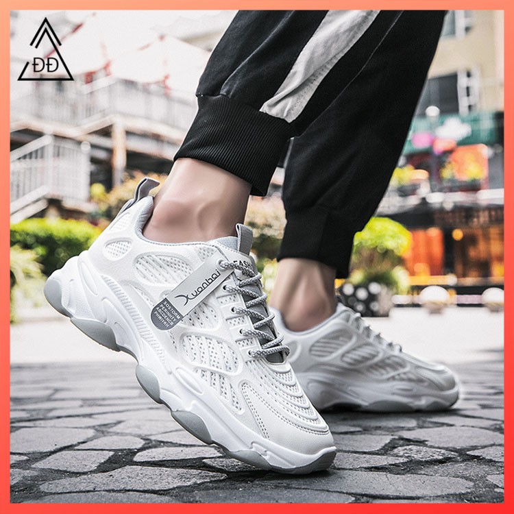 Giày sneaker nam trắng đế cao [FREESHIP] D780 shop Địch Địch giày thể thao nam | BigBuy360 - bigbuy360.vn