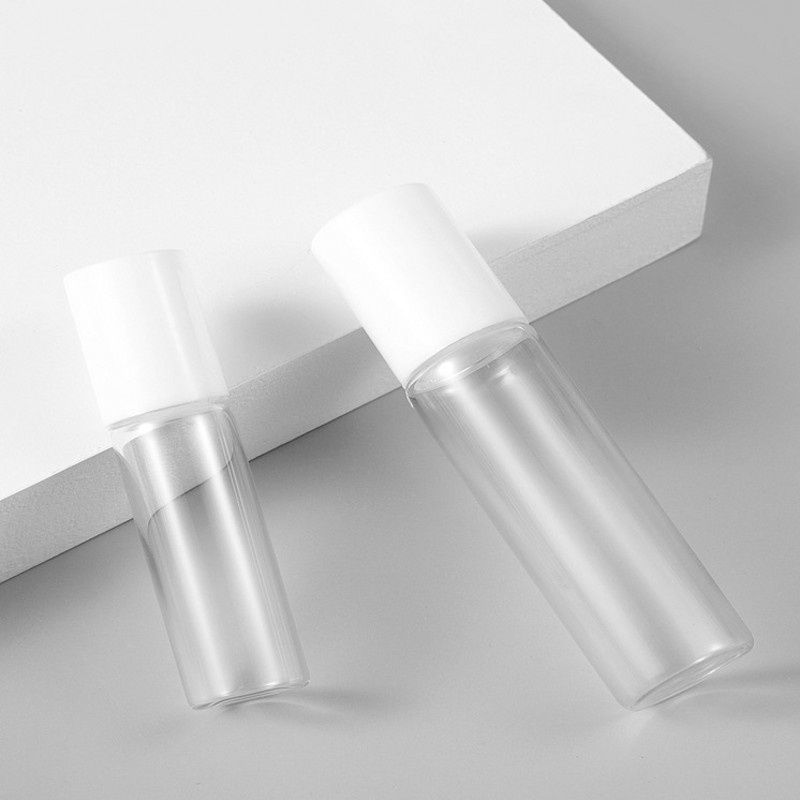 Chai thủy tinh rỗng 5 / 10ml đựng nước hoa có đầu lăn tiện lợi đa năng