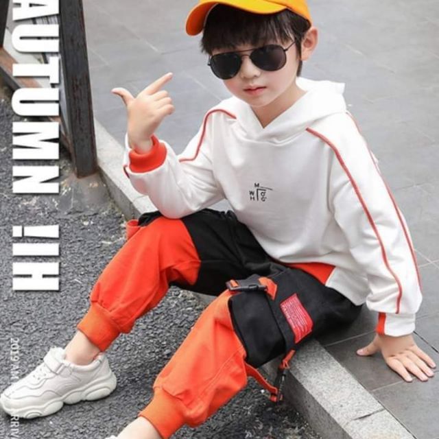 Combo 2 sét đồ thu đông QCCC cho bé trai