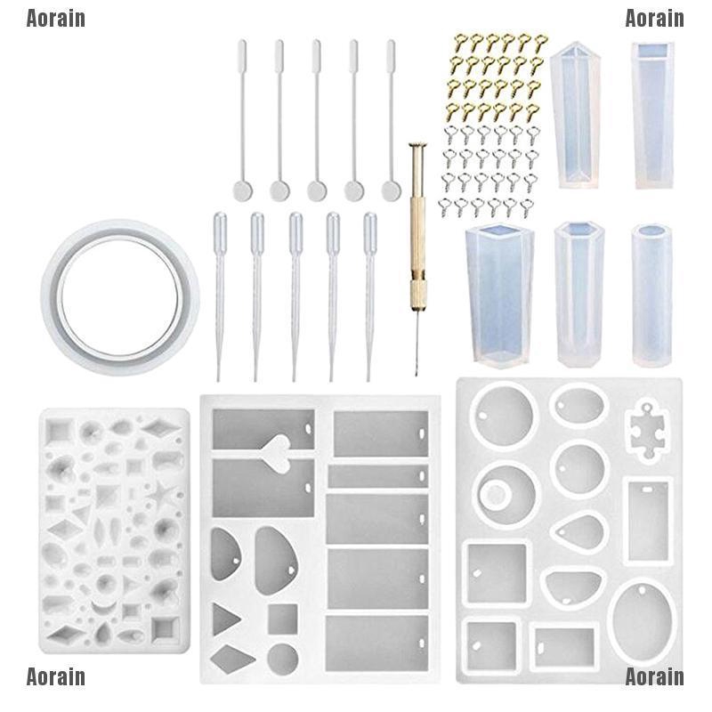 Bộ Khuôn Silicone Cho Dây Chuyền, Nhẫn