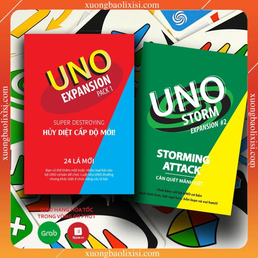 Bài UNO mở rộng 2 bản 49 LÁ SIÊU CHẤT(NHIỀU LÁ HƠN CÁC BỘ MỞ RỘNG KHÁC) [Bán Lẻ Giá Sỉ]
