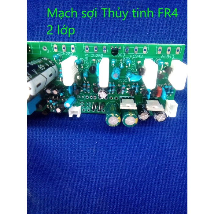 Bộ khuếch đai ampli mini 4 sò