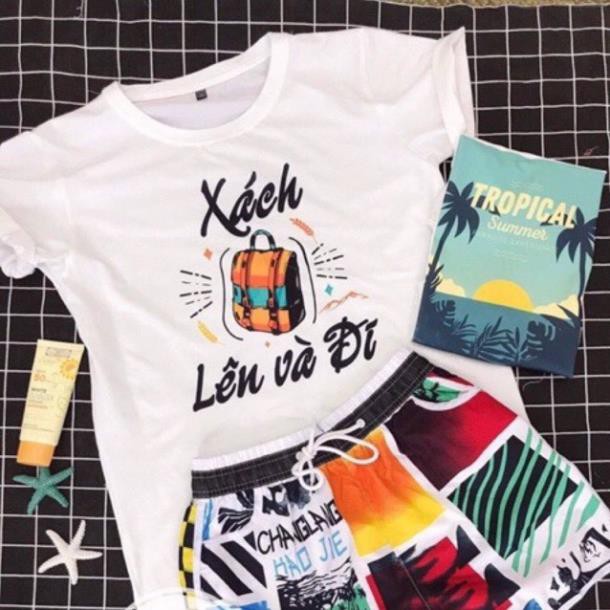 [Giá 4x Cotton] Áo Thun Đồng Phục Đi Biển Gia Đình, Team Building Công Ty, Đi Bơi  ྇ | BigBuy360 - bigbuy360.vn