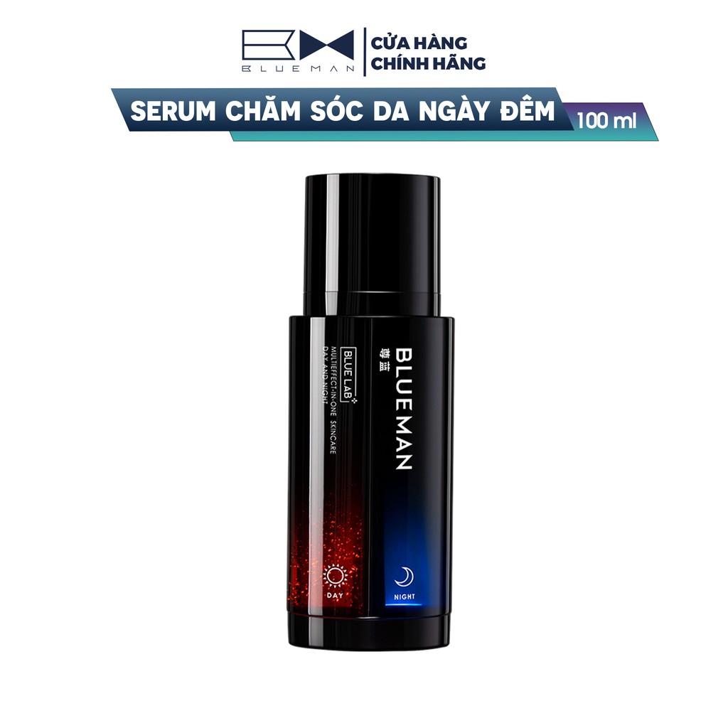 Serum Chăm Sóc Da Kiềm Dầu Ngày &amp; Đêm 2 In 1 Blueman 50g ZL117