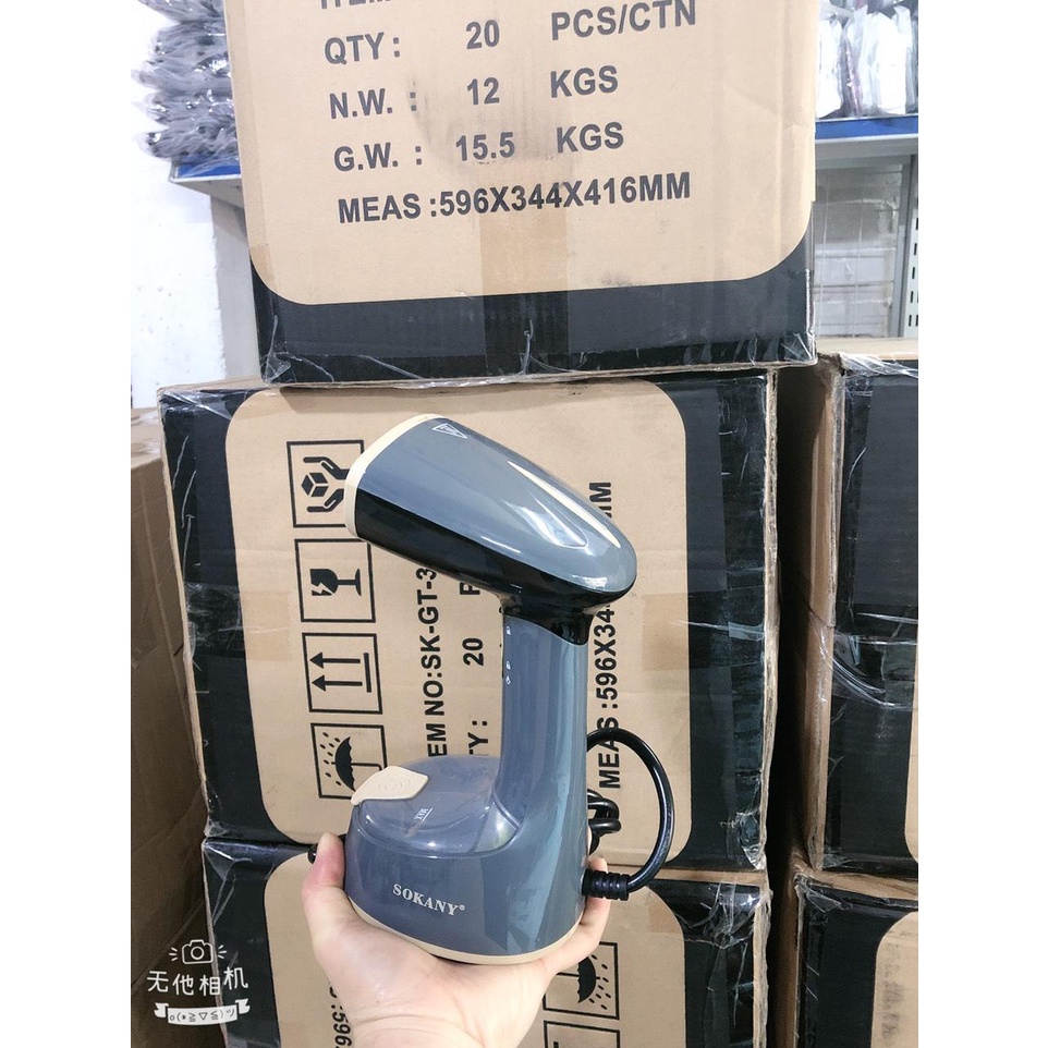 BÀN LÀ HƠI NƯỚC CẦM TAY SOKANY 3065 CÔNG SUẤT 1300W HÀNG CÓ SẴN