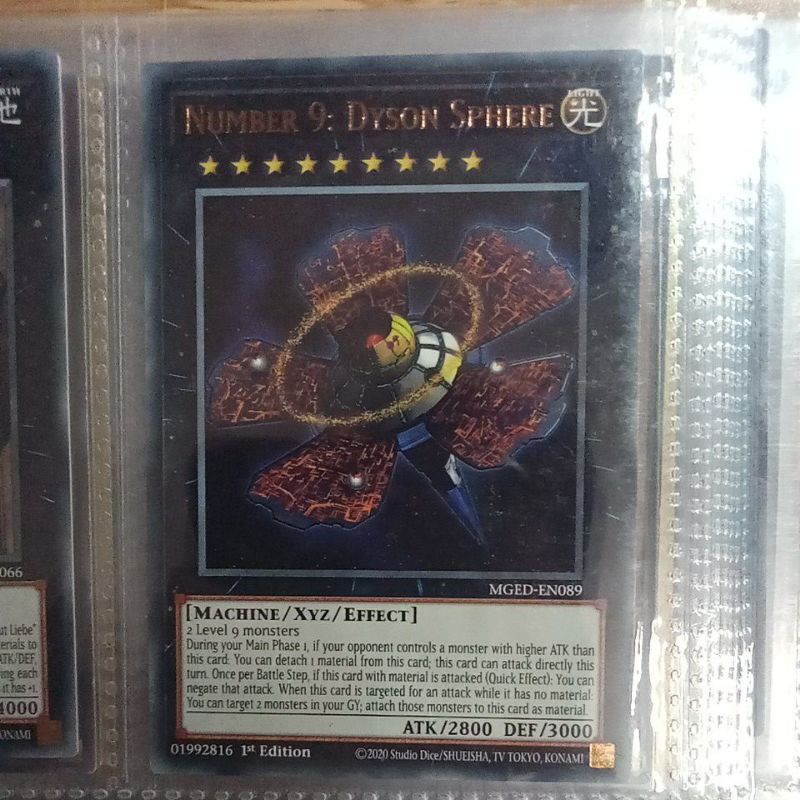 Number 9: Dyson Sphere - MGED-EN089 - Rare 1st Edition