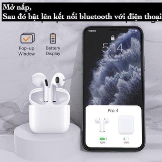 Tai Nghe Bluetooth 5.0 Không Dây Mini Pro4 Tws Tiện Dụng