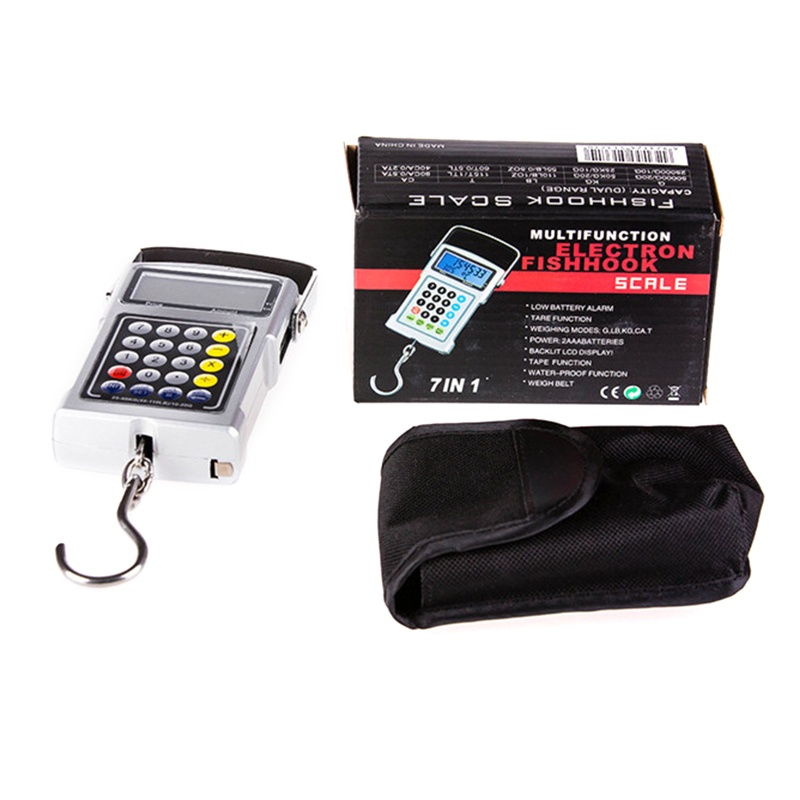 Cân Hành Lý Cầm Tay Siêu Nâng Cấp Kèm Đồng Hồ Và Thước Dây