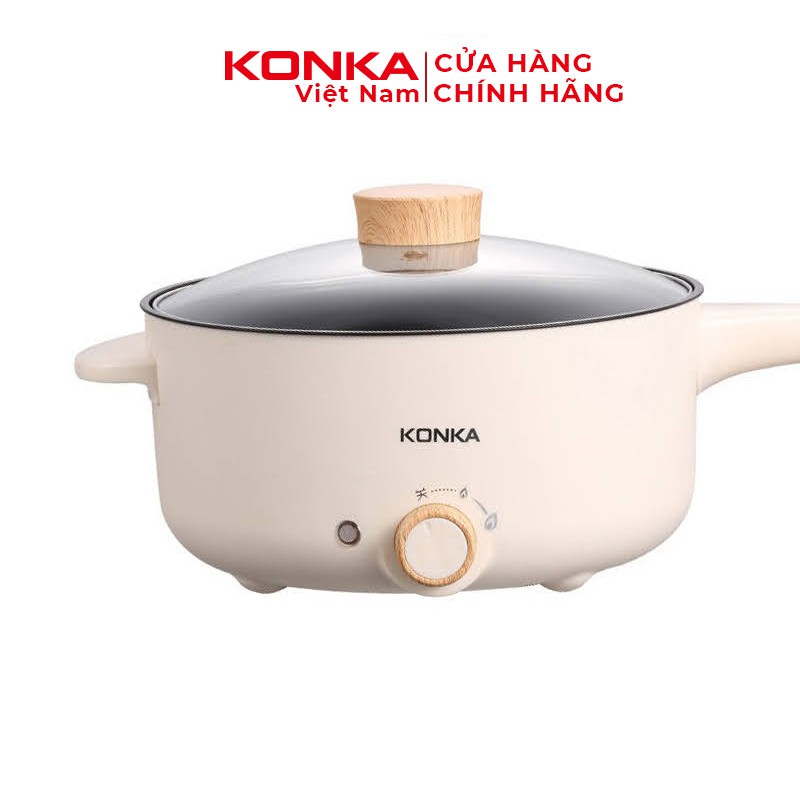 Nồi điện đa năng KONKA KZG-T3HP30 bảo hành 12 tháng thiết kế sang trọng, nhiệt độ cao, ổn định an toàn chống dính