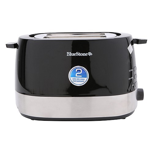 Máy Nướng Bánh Mì Bluestone TTB-2533 850W - Đen-Bạc, Kích Thước 342x194x196mm