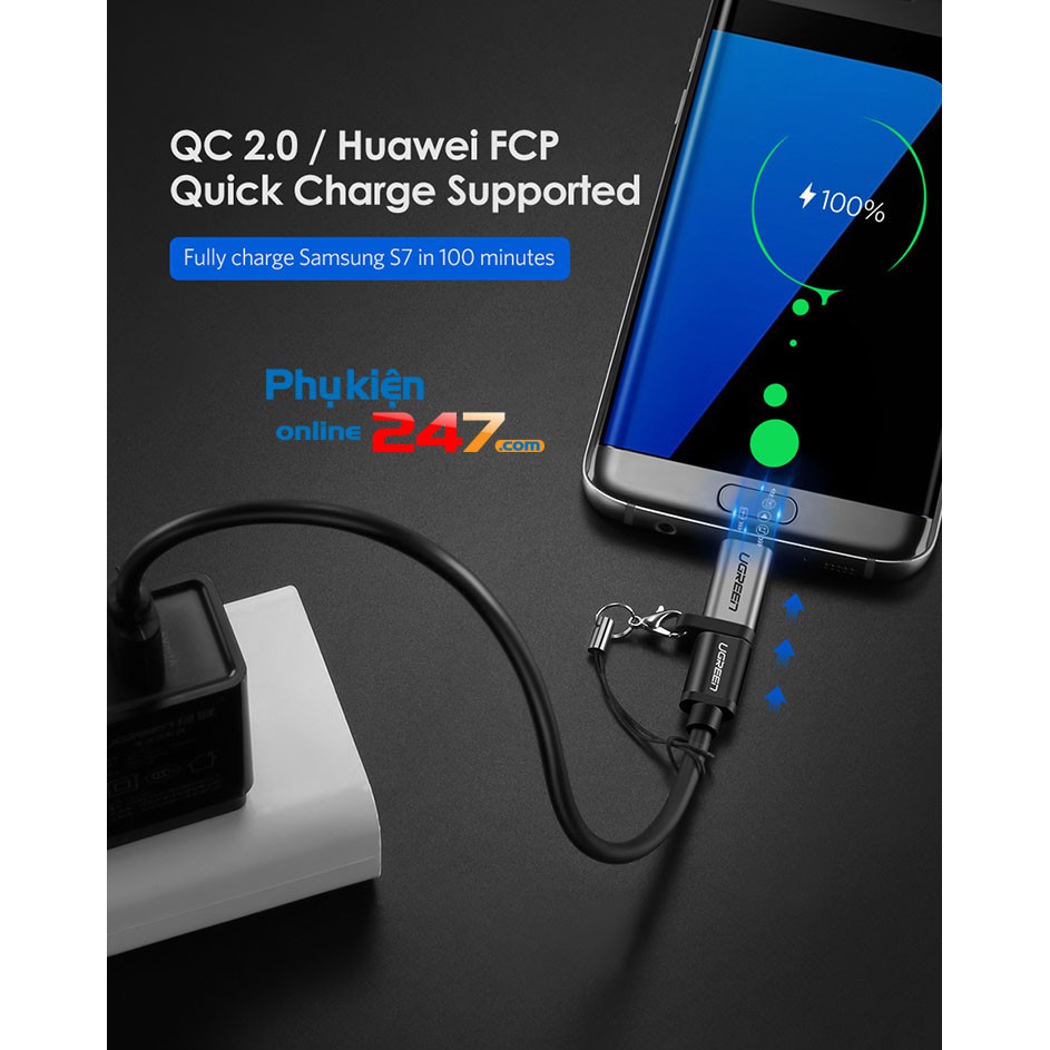 ĐẦU CHUYỂN CHÂN SẠC USB TYPE C ĐỜI MỚI CHO ĐIỆN THOẠI 𝐒𝐀𝐌𝐒𝐔𝐍𝐆, 𝐗𝐈𝐀𝐎𝐌𝐈, 𝐎𝐏𝐏𝐎, 𝐇𝐔𝐀𝐖𝐄𝐈, 𝐕𝐈𝐕𝐎, 𝐍