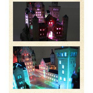 Đồ chơi mô hình 3D - Neuschwanstein Castle (LED) - L174H