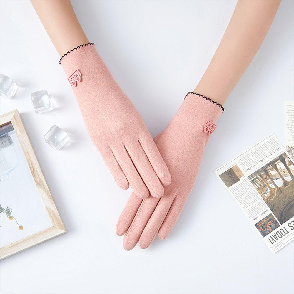 Găng Tay Da Nhung Bảo Vệ Tay Chống Gió Cảm Ứng Chạm VANES1 Đức