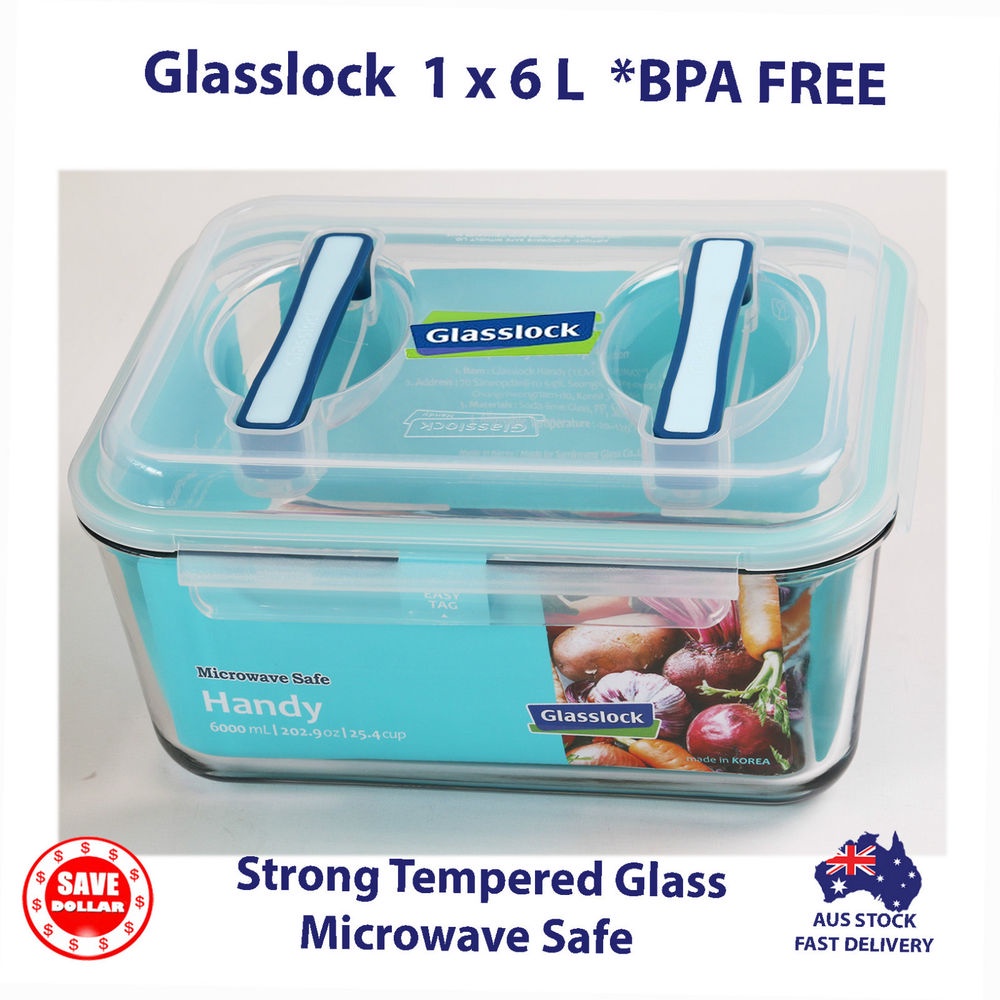 Hộp thủy tinh 6000ml-MHRB-600 GLASSLOCK