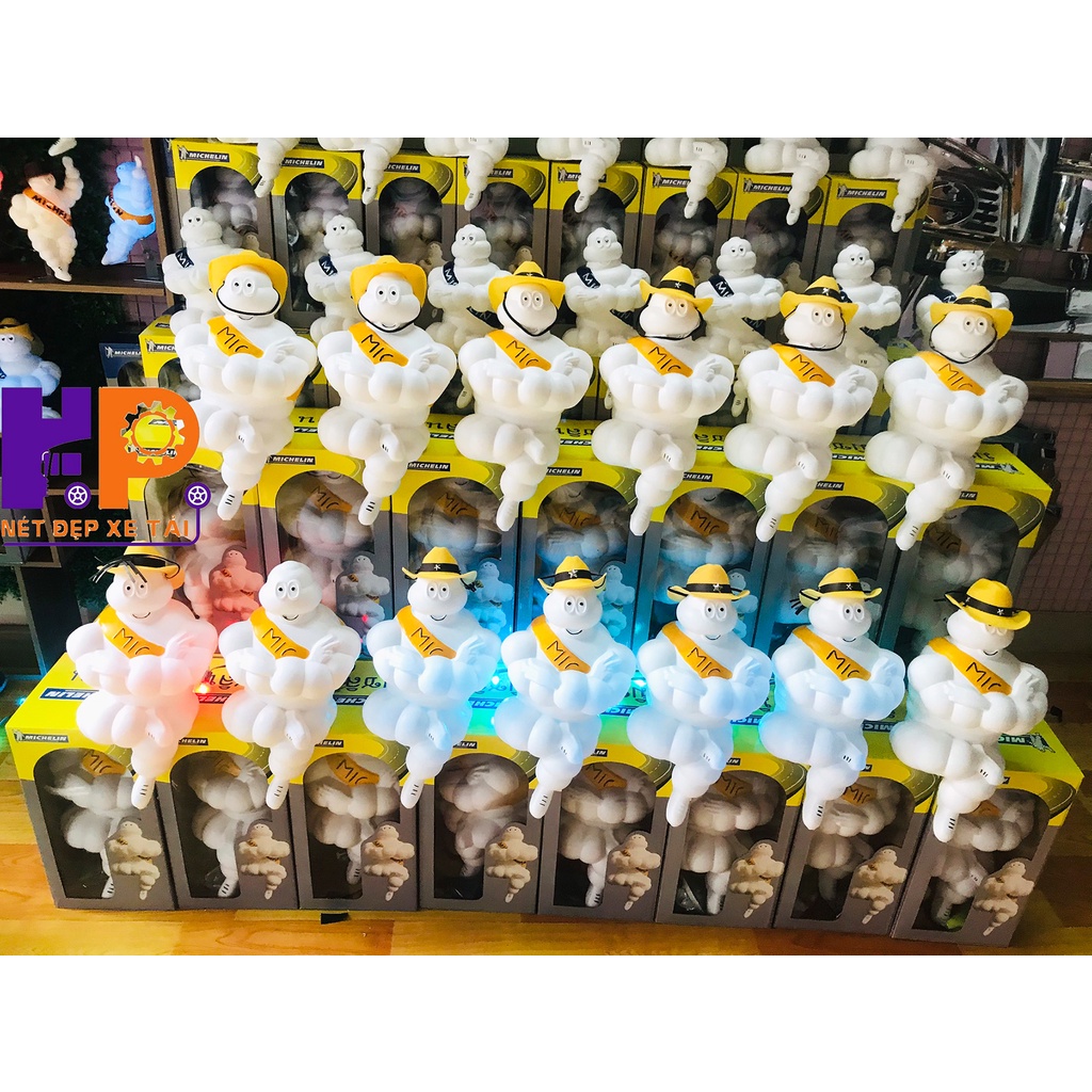 Búp bê michelin    CHO XE TẢI XE Ô TÔ, XE HƠI, xe tải -  đủ phụ kiện
