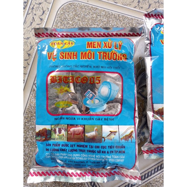 Bột thông cống, men xử lí bể phốt, men sử lí vệ sinh môi trường hiệu quả, chính hãng