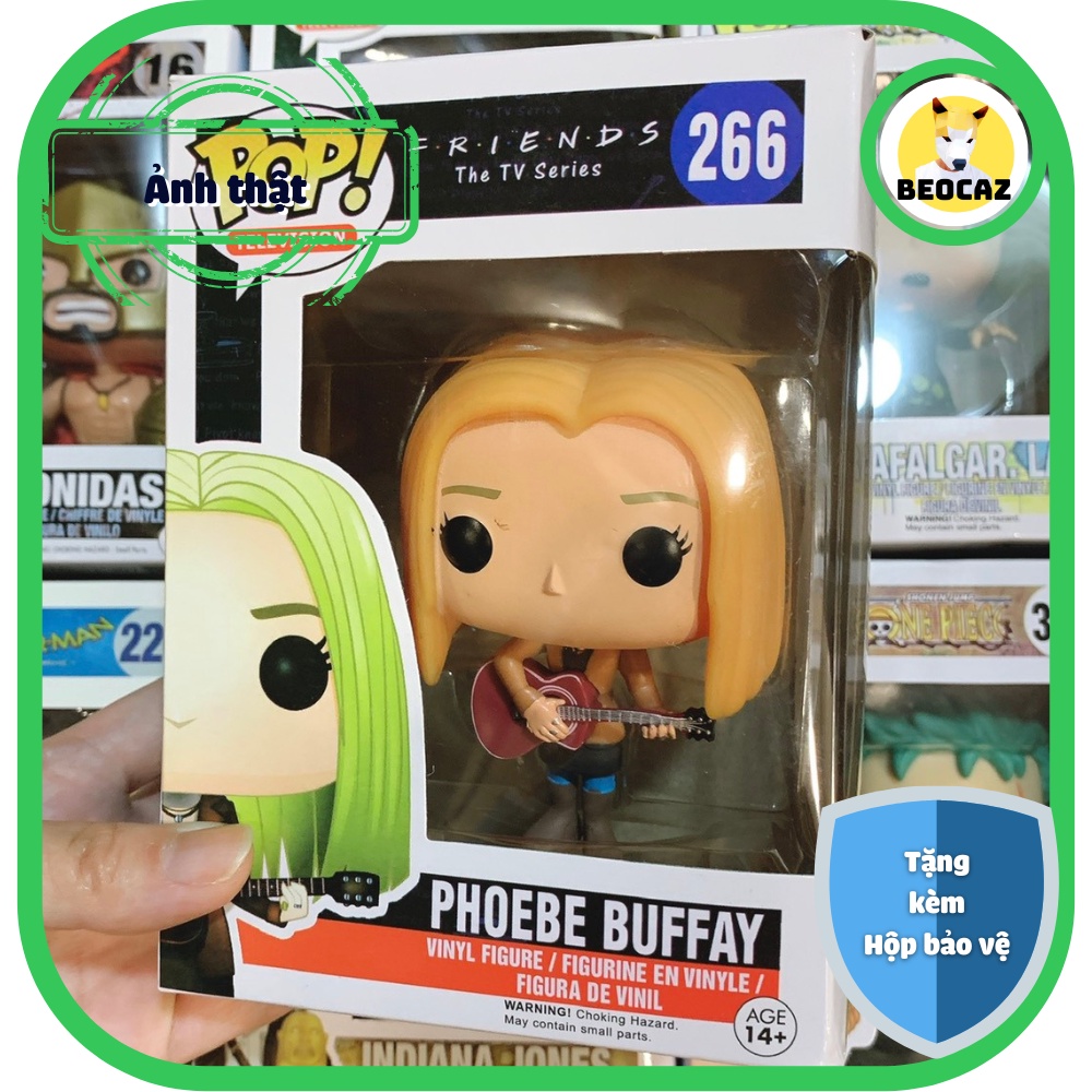 Funko Pop Friends Loại Unoff Phoebe Chandler Rachel Joey Những Người Bạn No.266 Mô hình sitcom tiệm Beocaz trang trí
