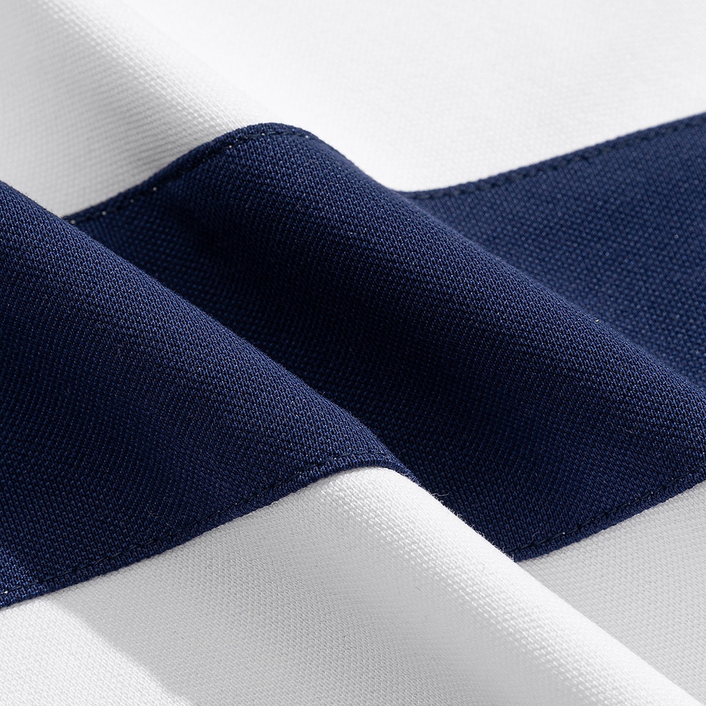 Áo polo nam cotton cá sấu ngắn tay phối màu nam nữ có cổ cộc tay form basic AT06 - Overman