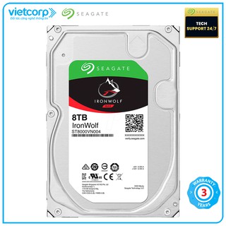 Ổ cứng HDD Seagate IronWolf 8TB ST8000VN004
