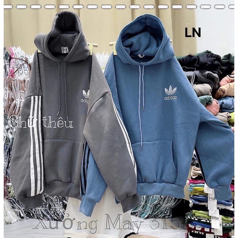 Áo nỉ mũ 3 rót đát DA6