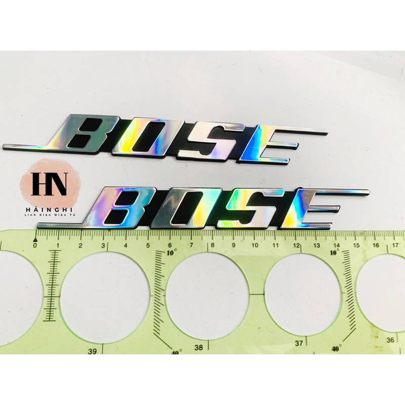 Tem Thùng Dán Loa Kim Loại Các Mẫu Chữ & kích Thước Khác Nhau