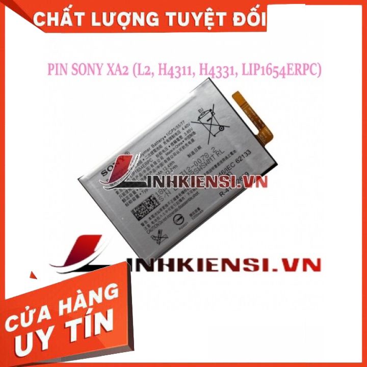 PIN SONY XA2 (L2, H4311, H4331, LIP1654ERPC)⚡GIÁ GỐC TỤT QUẦN⚡ PIN ZIN CHẤT LƯỢNG CAO