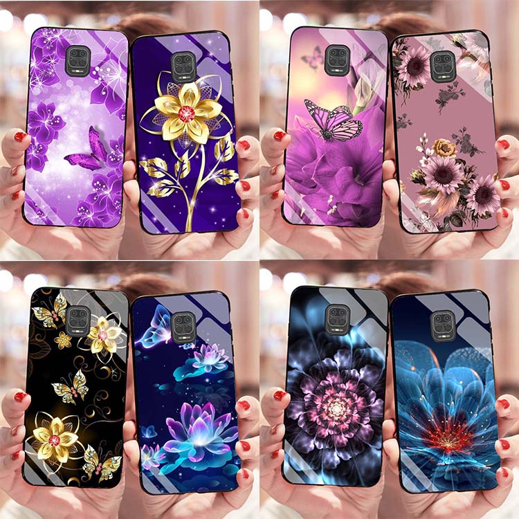 Ốp Xiaomi Redmi Note 9, Note 9s, Note 9 Pro Lưng Kính Cường Lực Mới Nhất