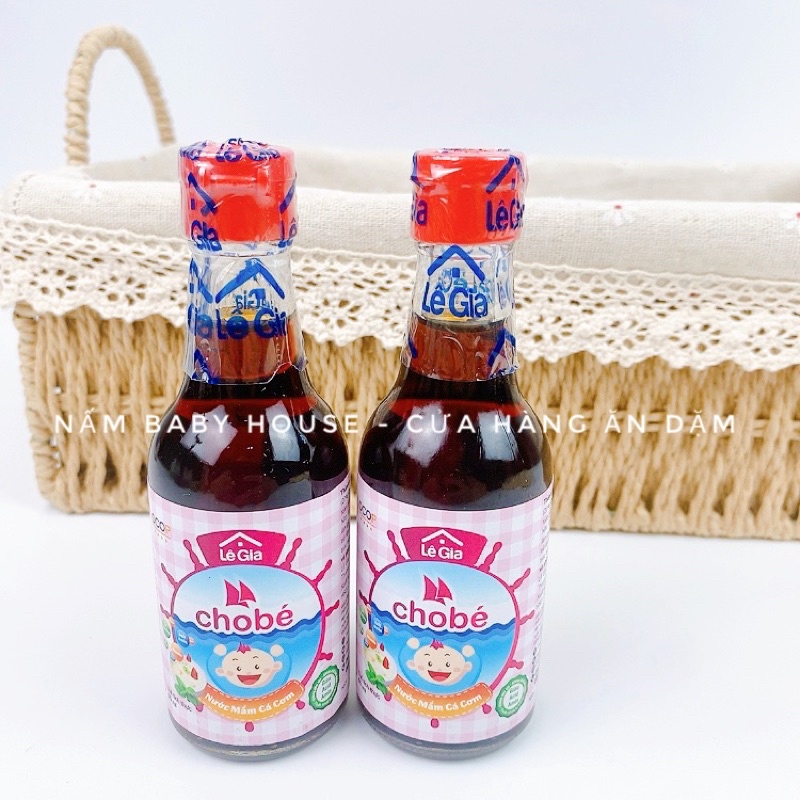 Date 2025 Nước mắm Lê Gia an toàn cho bé ăn dặm 60ml và 120ml